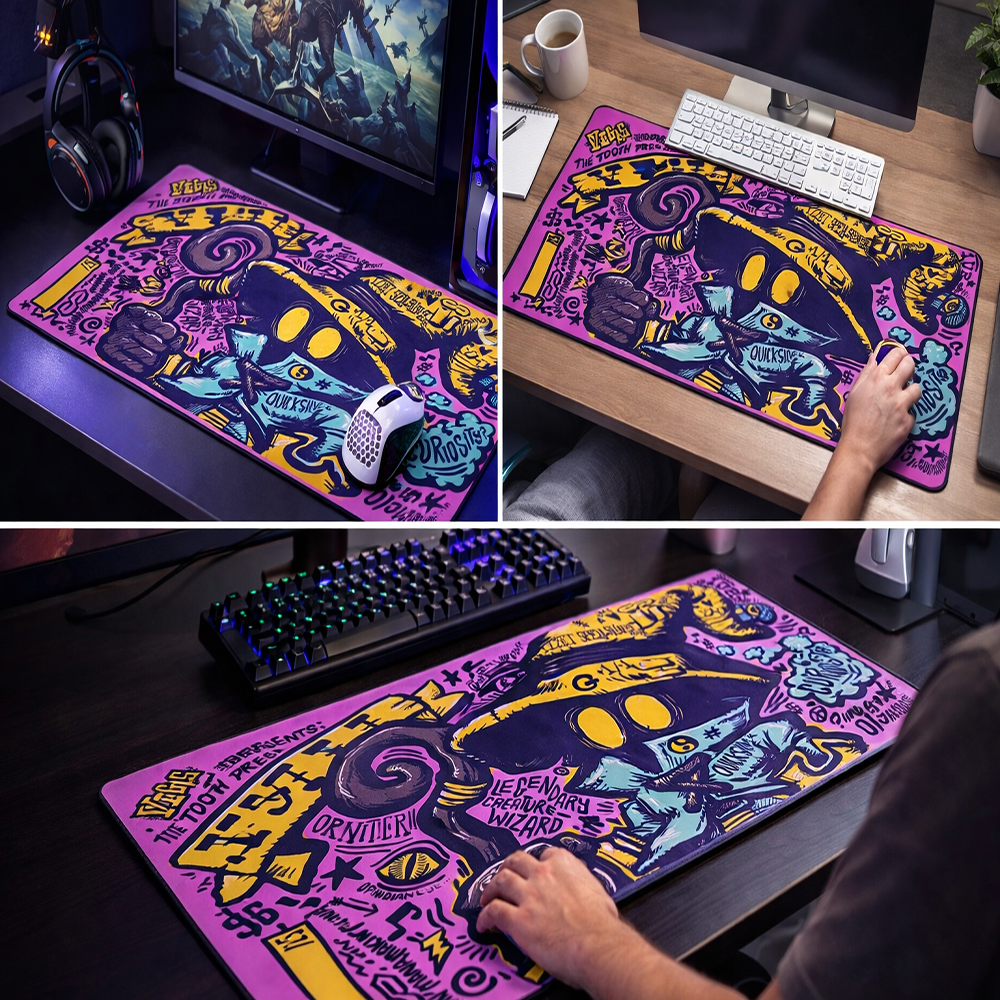 Large TCG Gaming Mouse Pad Pla - مراجعة Door Mat Blank وسعره