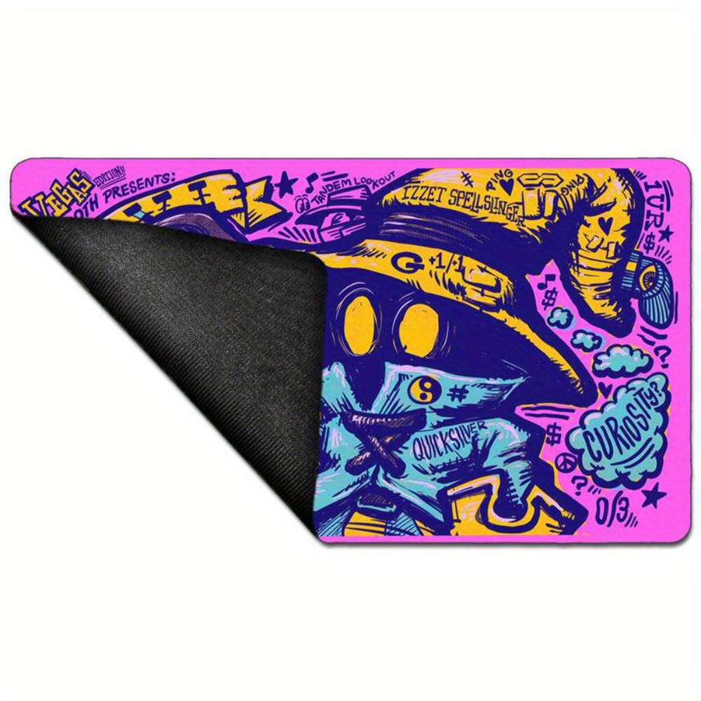 Large TCG Gaming Mouse Pad Pla - مراجعة Door Mat Blank وسعره