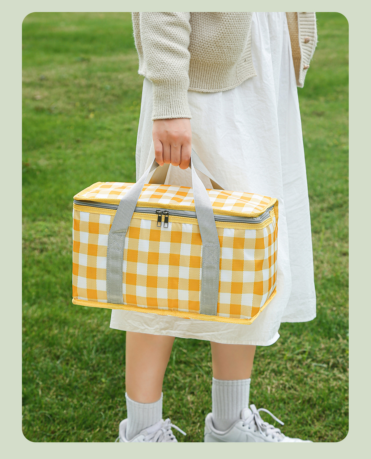 Large Capacity Insulated Picni - مراجعة Tote Bag Sublimation وسعره