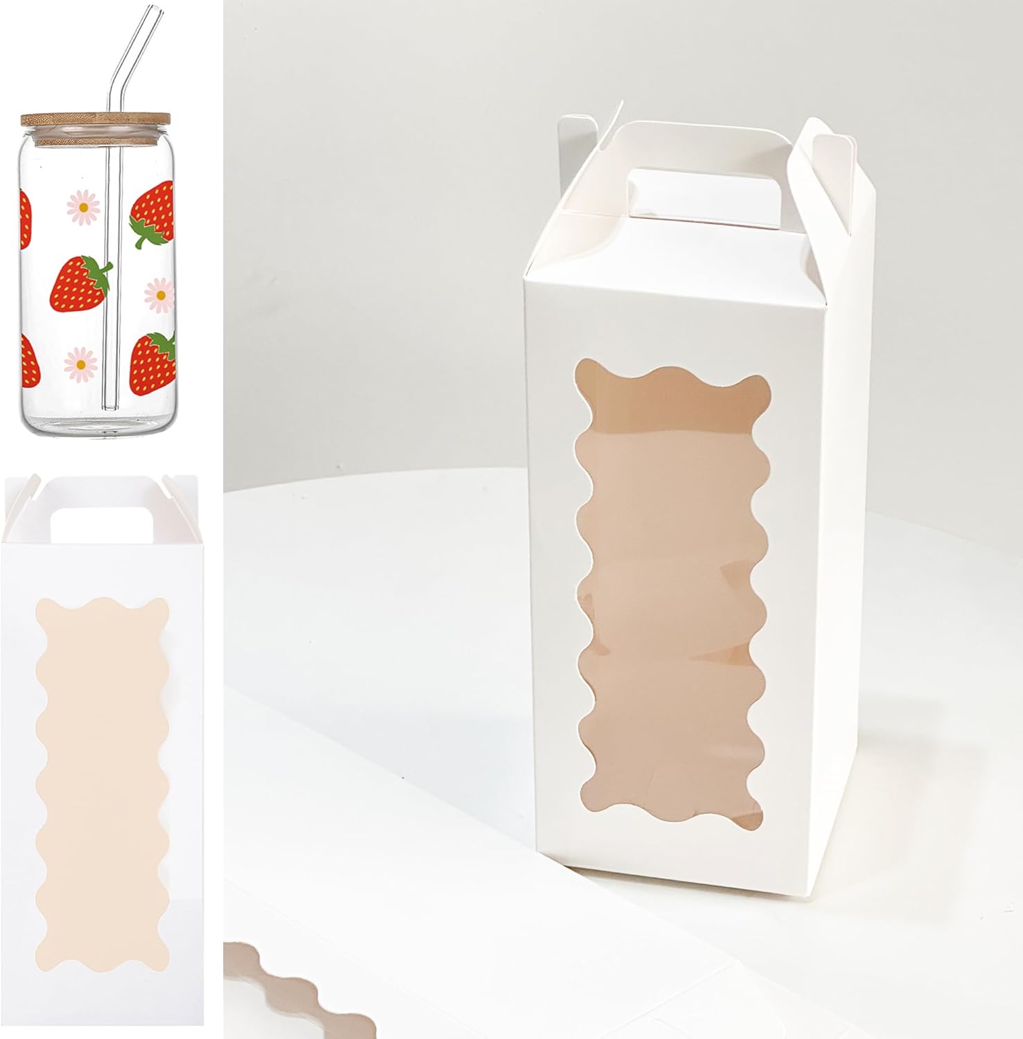25 Pack Tumbler Gift Boxes wit - مراجعة Tumbler 20Oz White وسعره