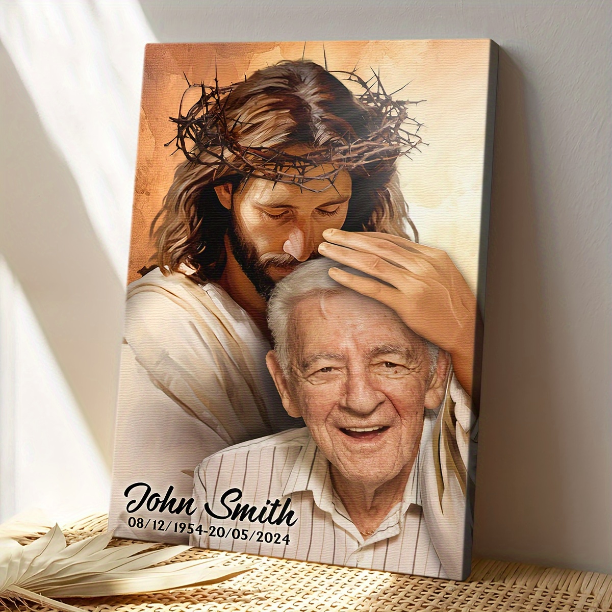 2D Flat-Custom Religious Memor - مراجعة Canvas Wrap Ready وسعره