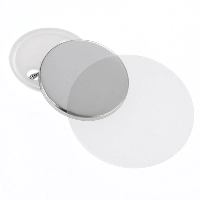500Pcs/set Blank Badge Pinback - مراجعة Button Badge Blank وسعره