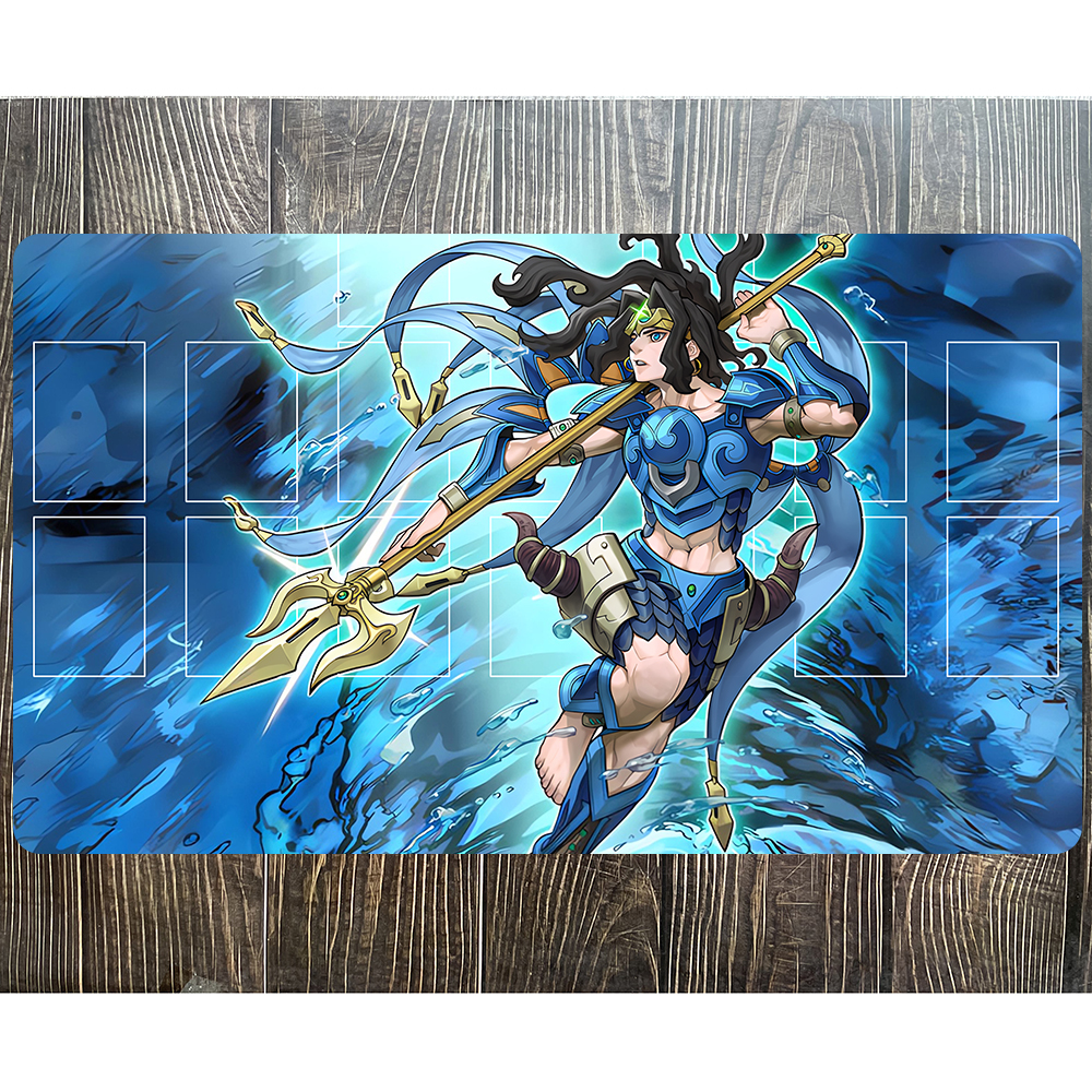 Yu-Gi-Oh Playmat Neptabyss, th - مراجعة Door Mat Blank وسعره