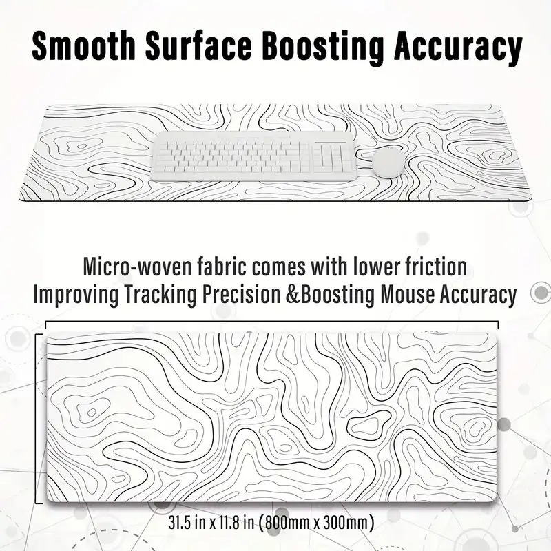 1PC Large Mouse Pads For Desk, - مراجعة Mouse Pad Blank Sublimation وسعره