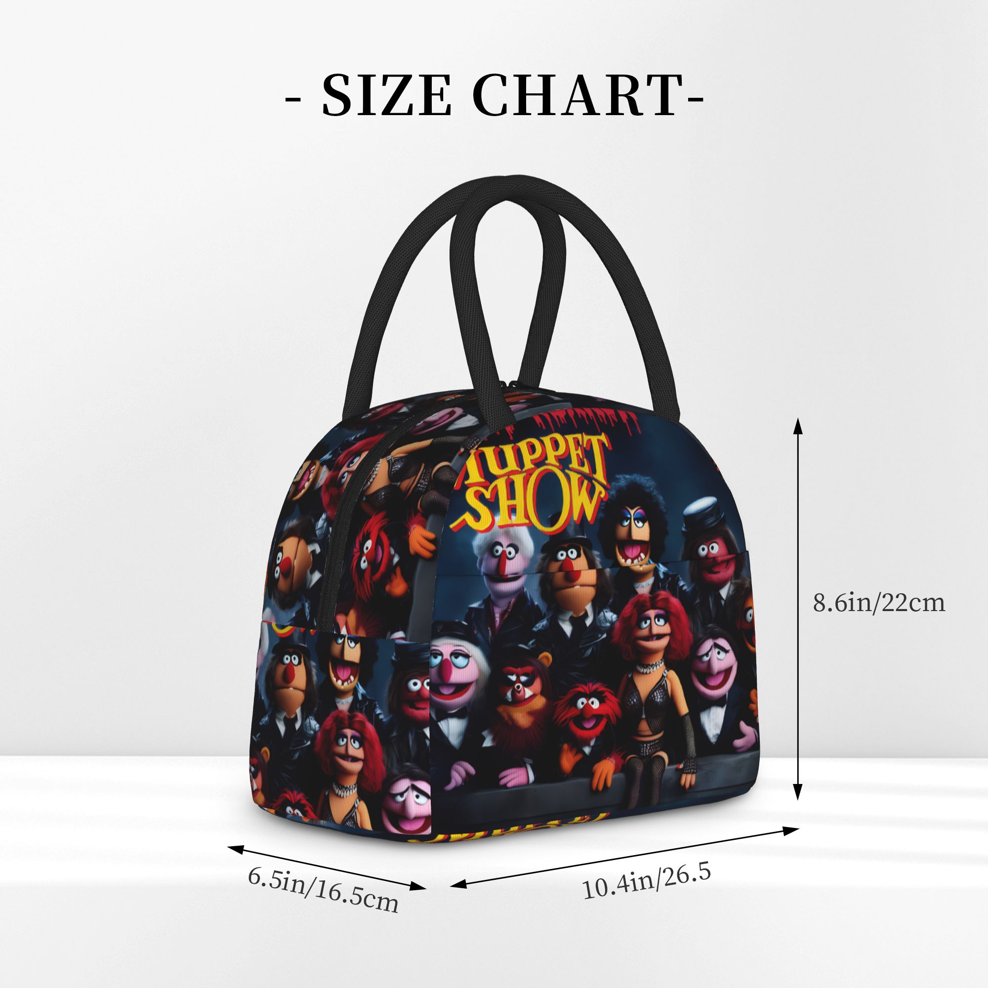 Rocky Horror Muppet Show mr de - مراجعة Tote Bag Sublimation وسعره