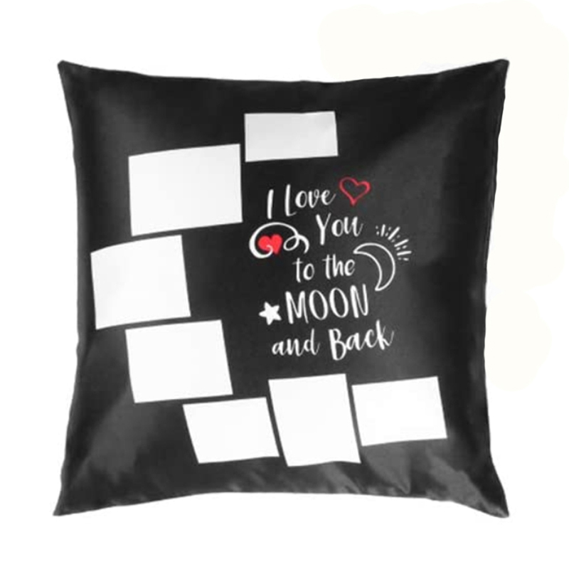 10pcs/Lot 7 Panels Blank Moon  - مراجعة Pillow Cover Sublimation وسعره