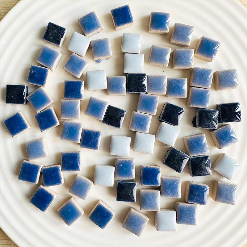 DIY 100g Ceramic Mosaic Tiles  - مراجعة Ceramic Tile Blank وسعره