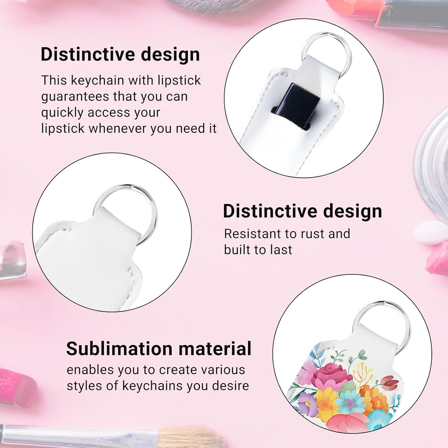 10 Pcs Sublimation Lipstick Ho - مراجعة Puzzle Blank White وسعره