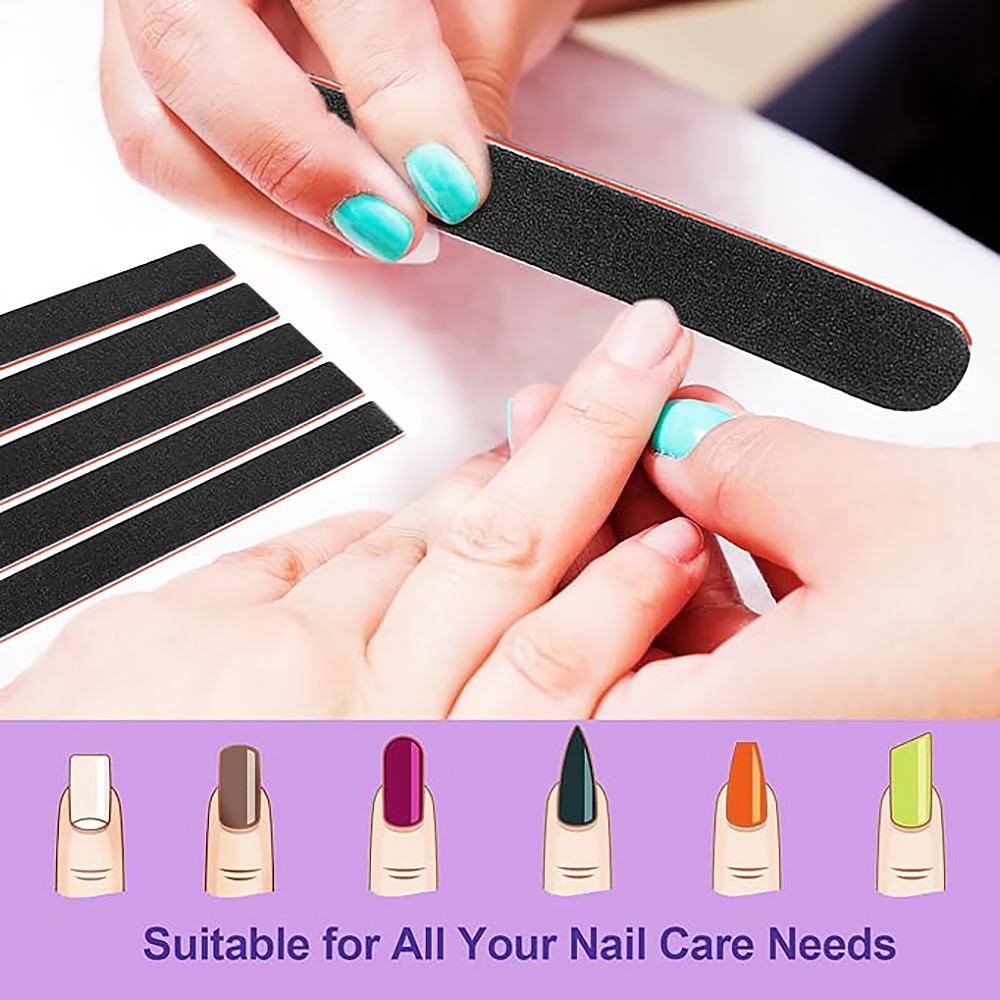 4pcs Professional Nail Files D - مراجعة Photo Acrylic Block وسعره