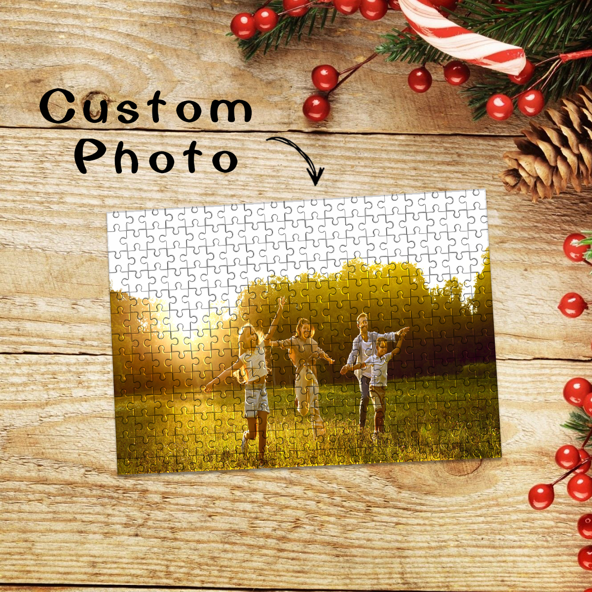 1pc Custom Photo Single Portra - مراجعة Puzzle Blank White وسعره