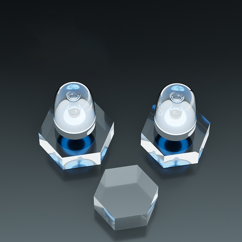 Clear Polished Hexagonal Acryl - مراجعة Photo Acrylic Block وسعره