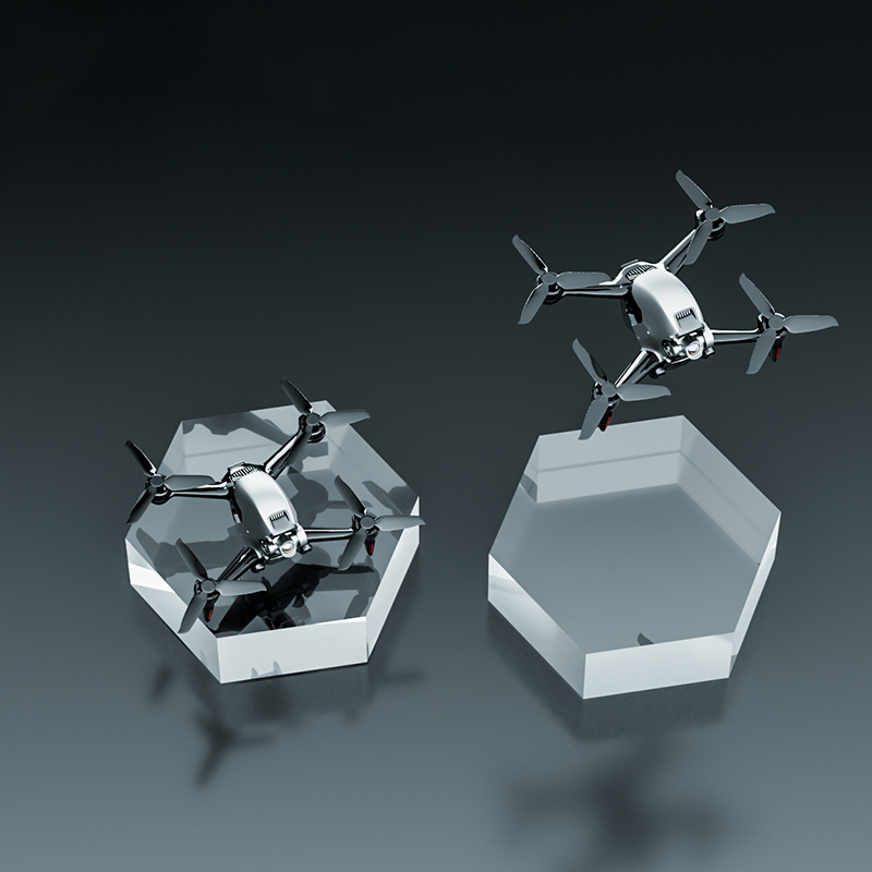 Clear Polished Hexagonal Acryl - مراجعة Photo Acrylic Block وسعره