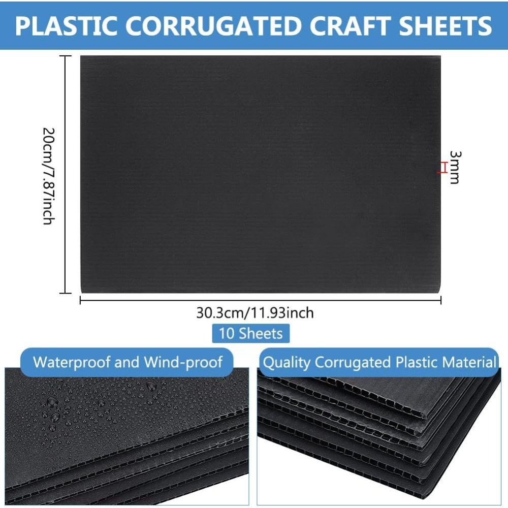 Plastic Sheets 12x7.8 Inch Stu - مراجعة Yard Sign Blank وسعره