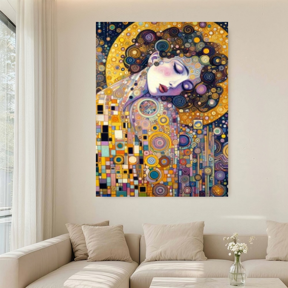 Framed S Gustav Klimt Inspired - مراجعة Canvas Wrap Ready وسعره