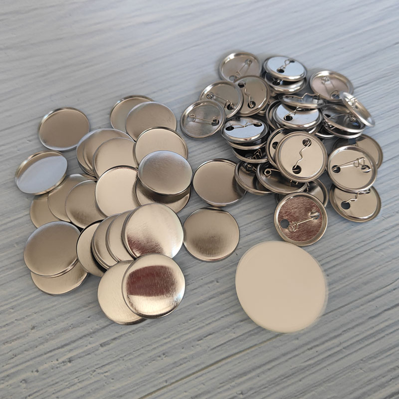 100 SET Blank Badge Pin Button - مراجعة Button Badge Blank وسعره