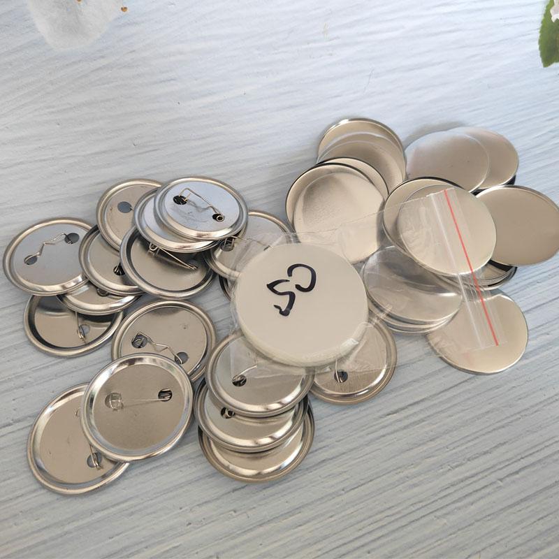 100 SET Blank Badge Pin Button - مراجعة Button Badge Blank وسعره