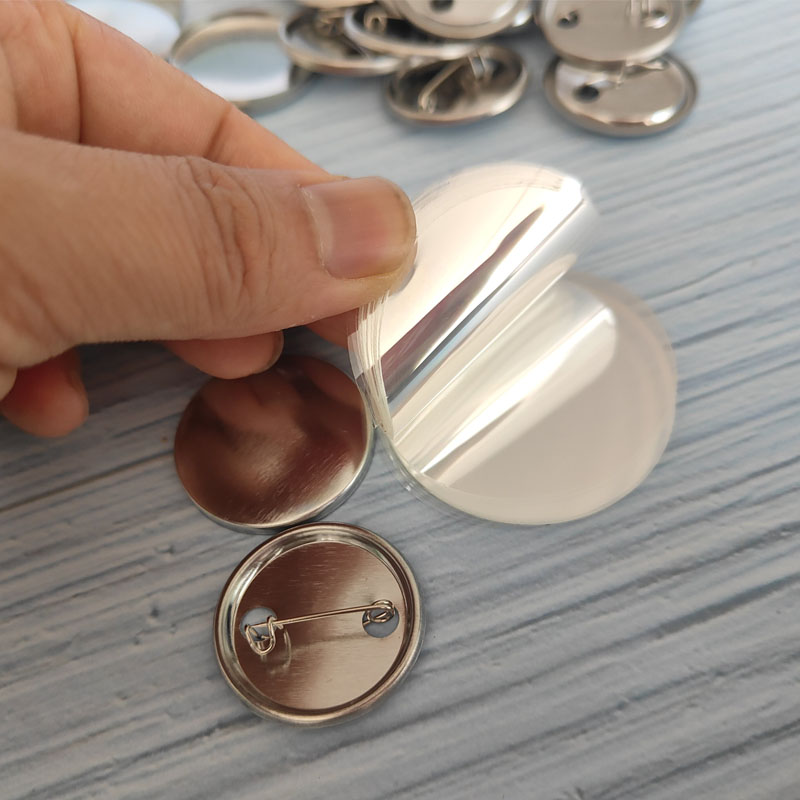 100 SET Blank Badge Pin Button - مراجعة Button Badge Blank وسعره