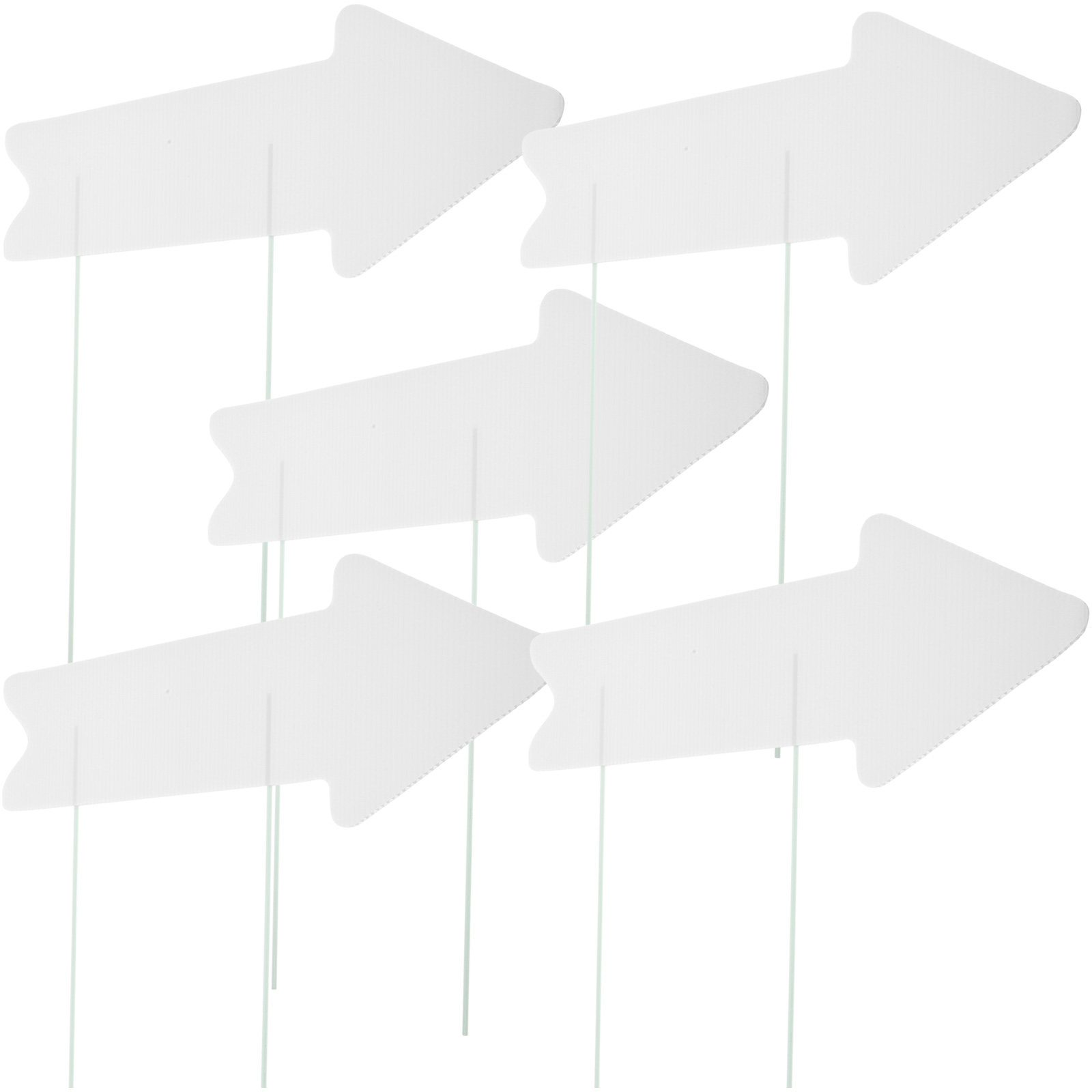 5Pcs Blank Yard Signs with Sta - مراجعة Yard Sign Blank وسعره