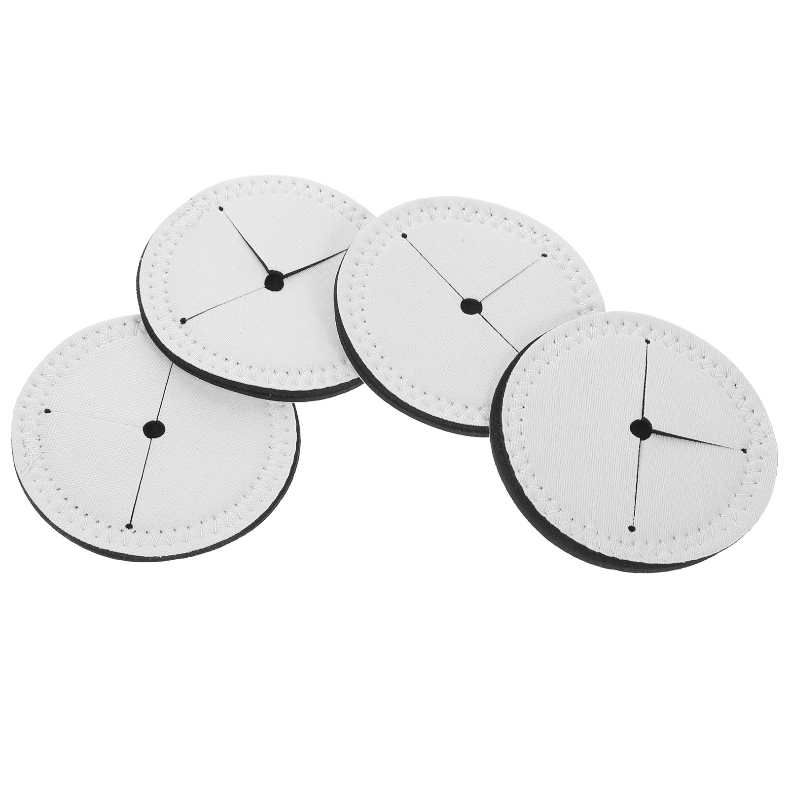 4Pcs Stem Glass Coasters Heat  - مراجعة Coaster Sublimation Blank وسعره