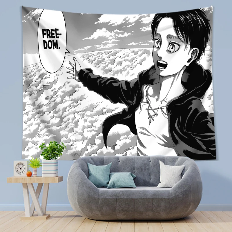 Eren Yeager Freedom Manga Post - مراجعة Canvas Wrap Ready وسعره