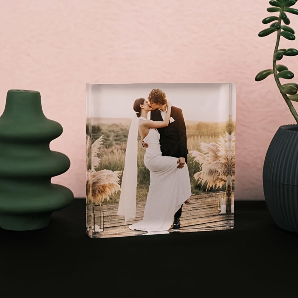 Custom Acrylic Anniversary Pho - مراجعة Photo Acrylic Block وسعره