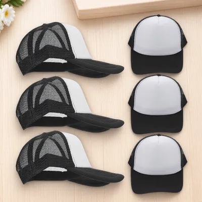 10Pcs Blank Baseball Caps Mesh - مراجعة Hat Sublimation Blank وسعره