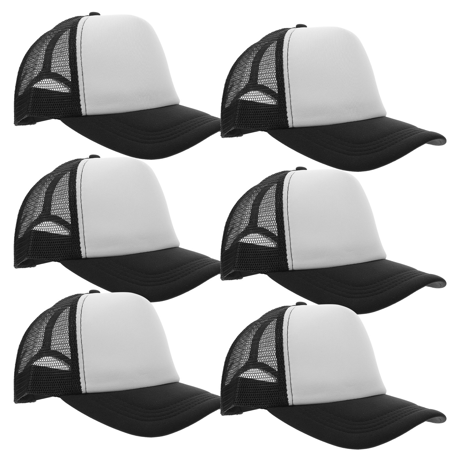 10Pcs Blank Baseball Caps Mesh - مراجعة Hat Sublimation Blank وسعره