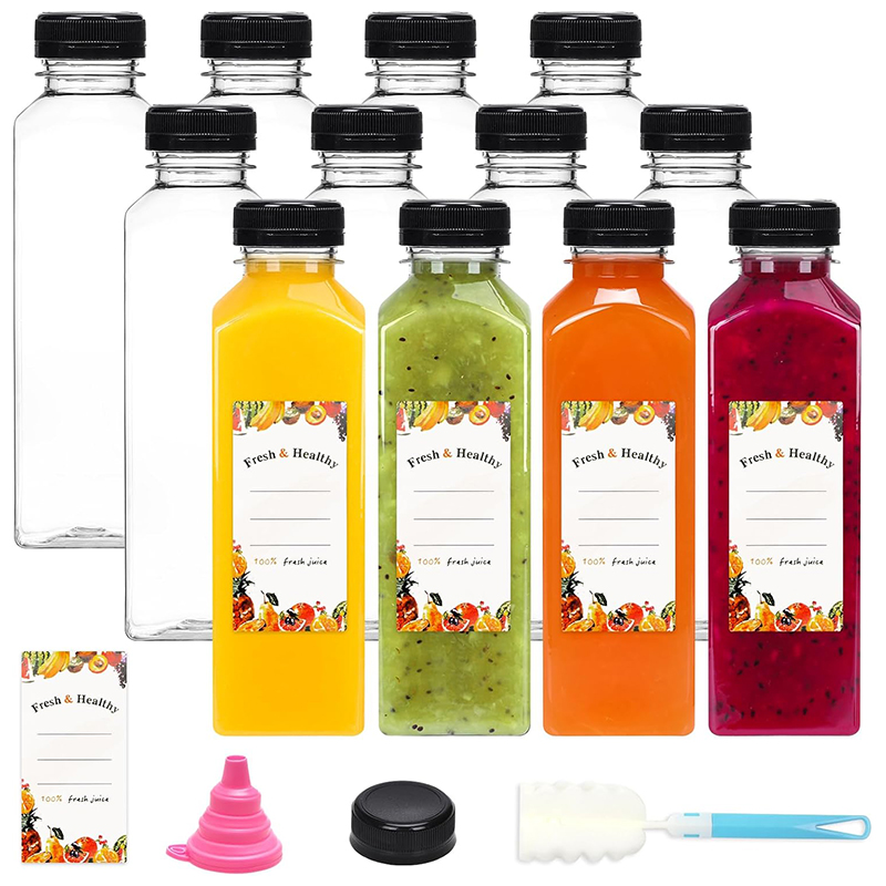 500ML Juice Bottles with Caps  - مراجعة Water Bottle Blank وسعره