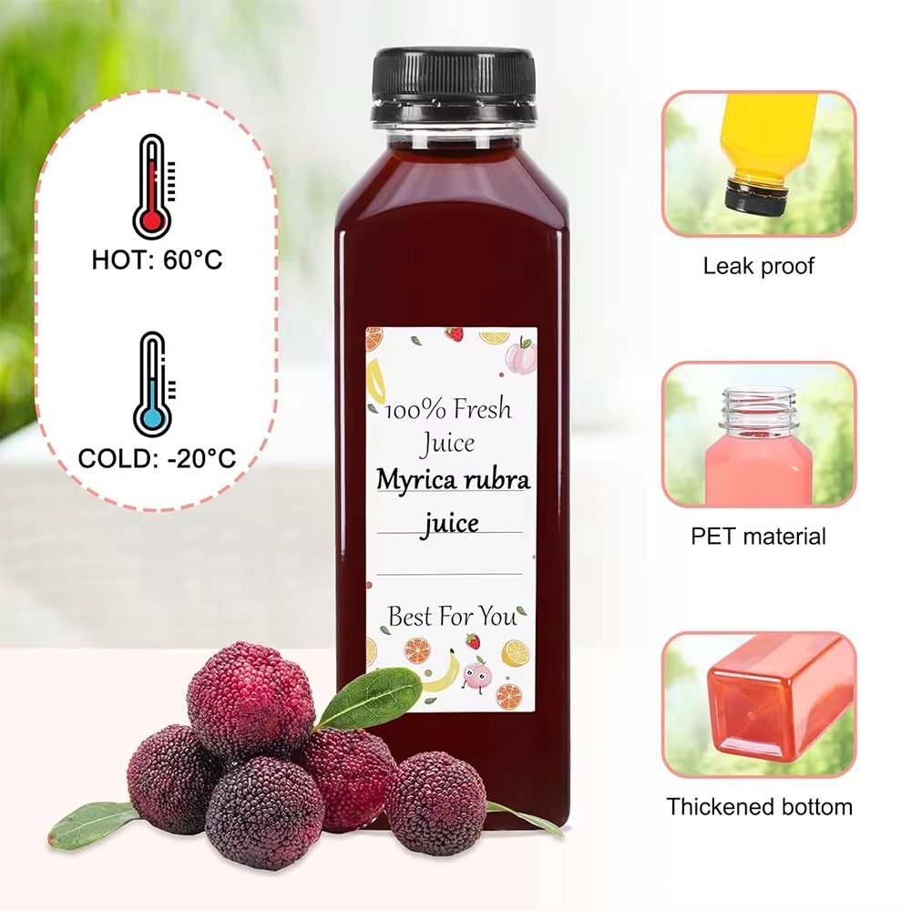 500ML Juice Bottles with Caps  - مراجعة Water Bottle Blank وسعره