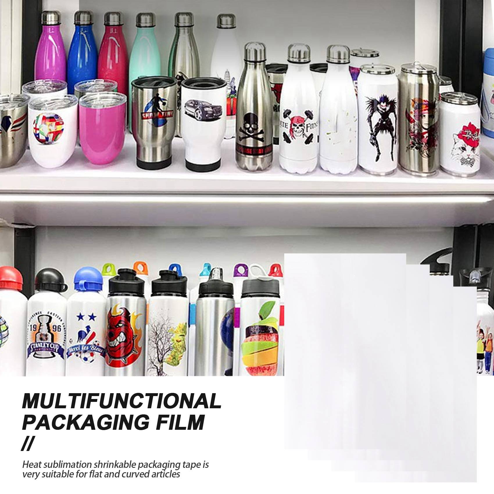 -FTGT 30Pcs Sublimation Shrink - مراجعة Sublimation Mug White وسعره