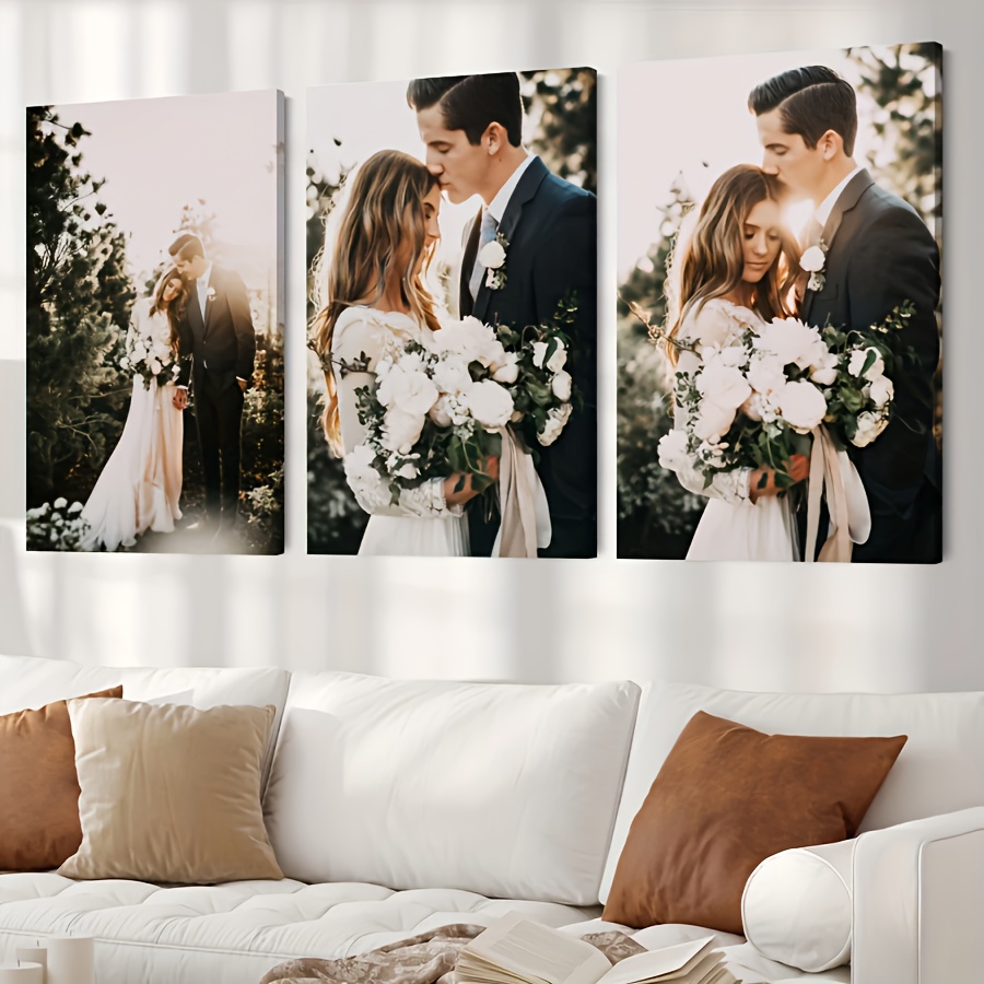 2D Flat, 3pcs 3pcs Personalize - مراجعة Canvas Wrap Ready وسعره