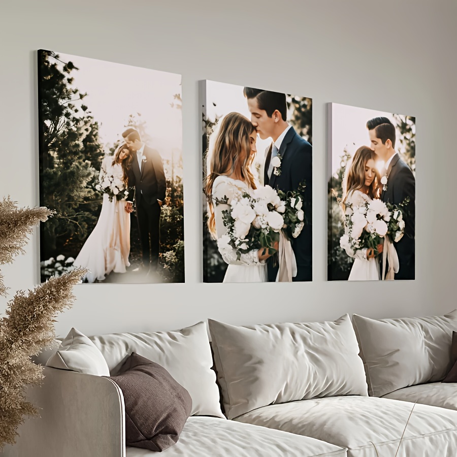 2D Flat, 3pcs 3pcs Personalize - مراجعة Canvas Wrap Ready وسعره