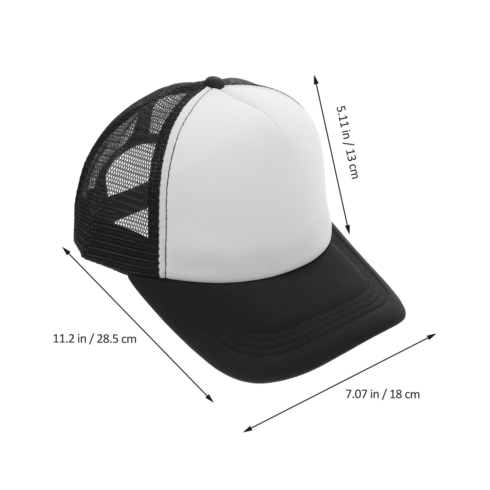 10Pcs DIY Blank Trucker Hat Me - مراجعة Hat Sublimation Blank وسعره