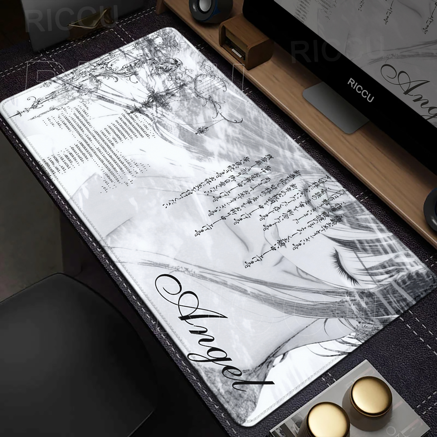 Anime Aesthetics Mousepad Blac - مراجعة Mouse Pad Blank Sublimation وسعره