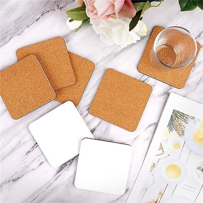 ABGE-40 PCS Sublimation Coaste - مراجعة Coaster Sublimation Blank وسعره