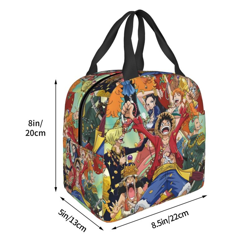 Anime One Piece Lunch Box Mult - مراجعة Tote Bag Sublimation وسعره