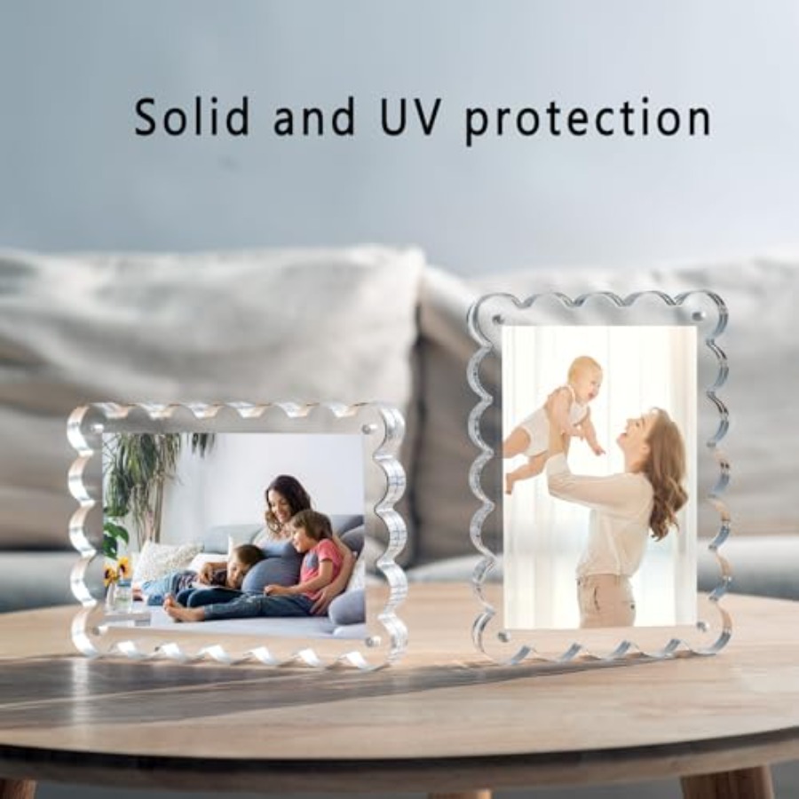 3 Pack Acrylic Picture Frame.  - مراجعة Photo Acrylic Block وسعره