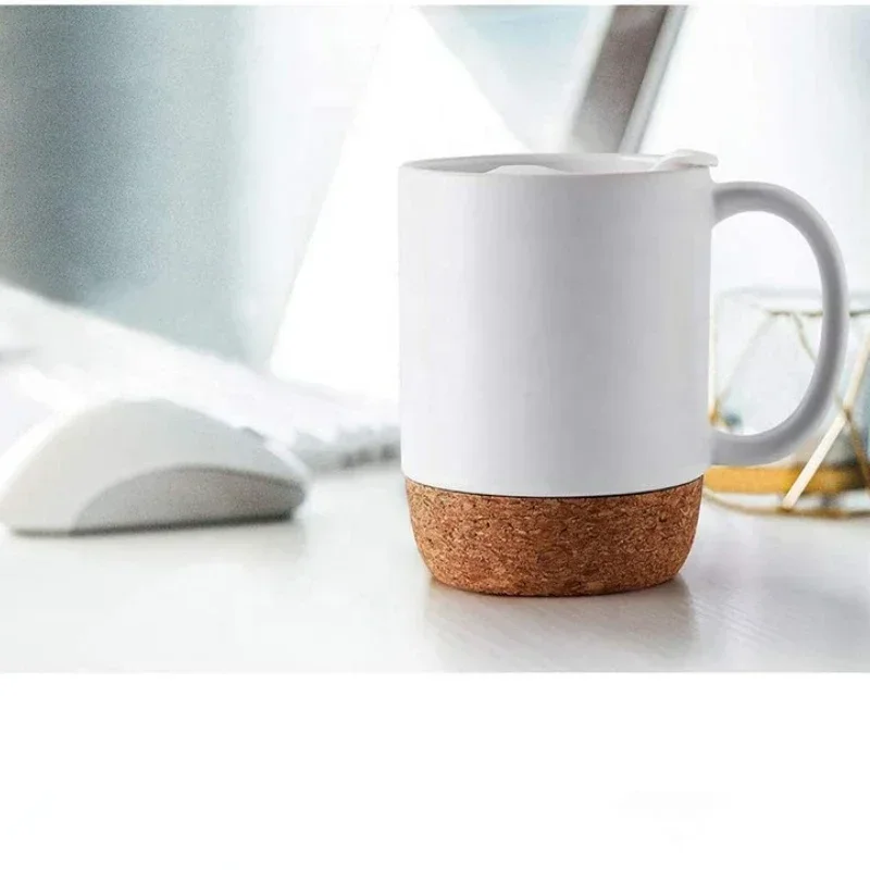 Coffee Mug with Cork Base Bott - مراجعة Sublimation Mug White وسعره