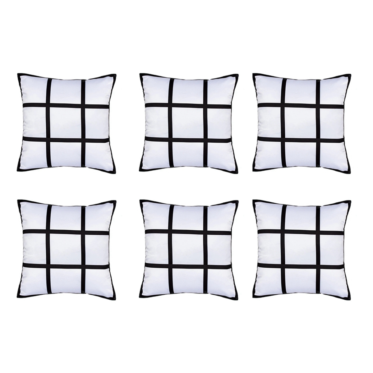 A45I 6Pcs Sublimation Blank Pa - مراجعة Pillow Cover Sublimation وسعره