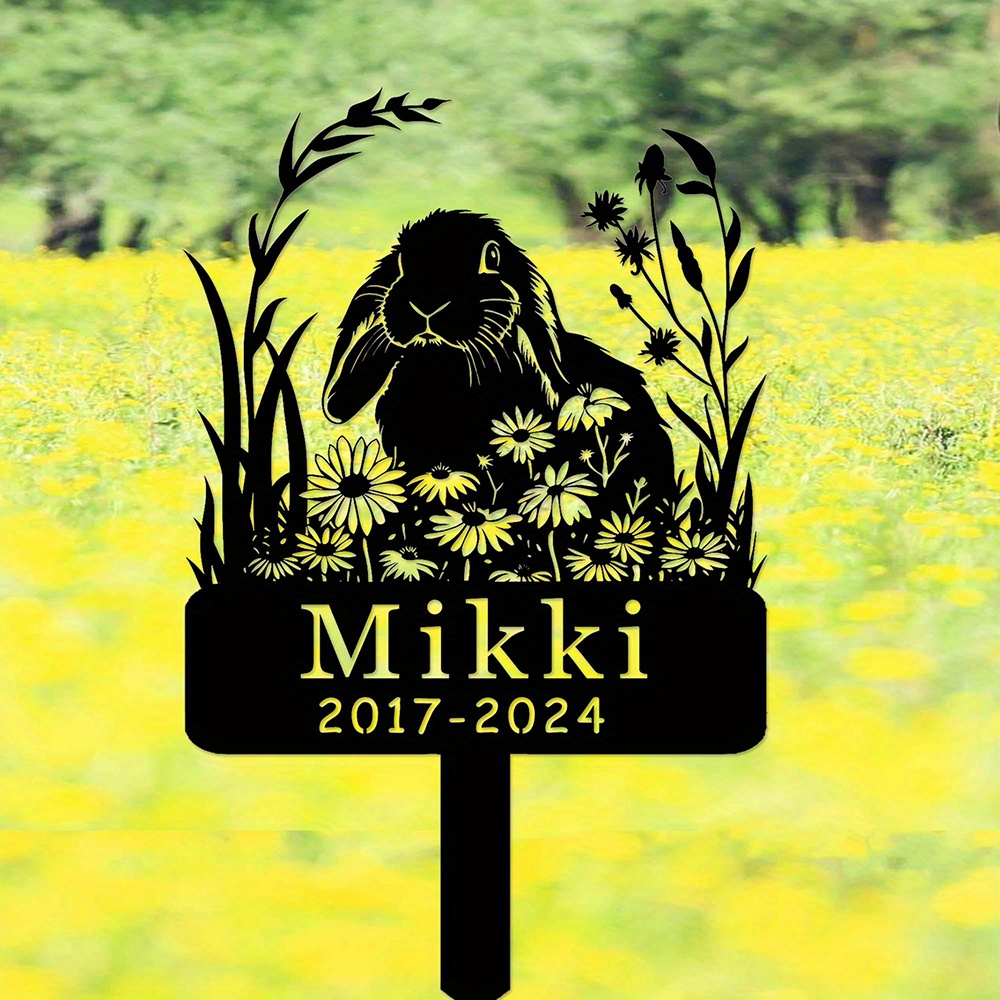 Custom Lop-Eared Rabbit Memori - مراجعة Yard Sign Blank وسعره