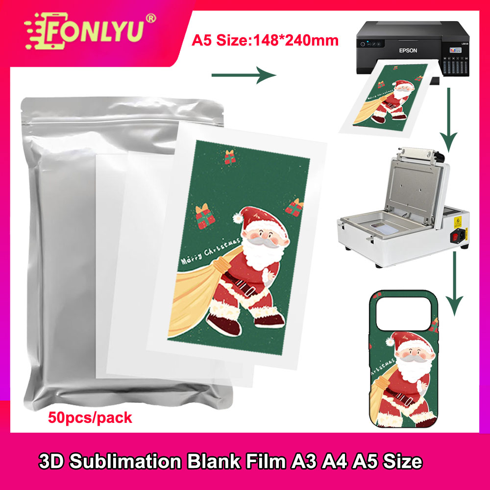 A5 A4 A3 Size 3D Sublimation F - مراجعة Phone Case Blank Print وسعره
