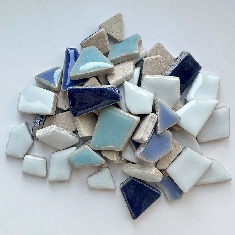 DIY 100g irregular Porcelain M - مراجعة Ceramic Tile Blank وسعره