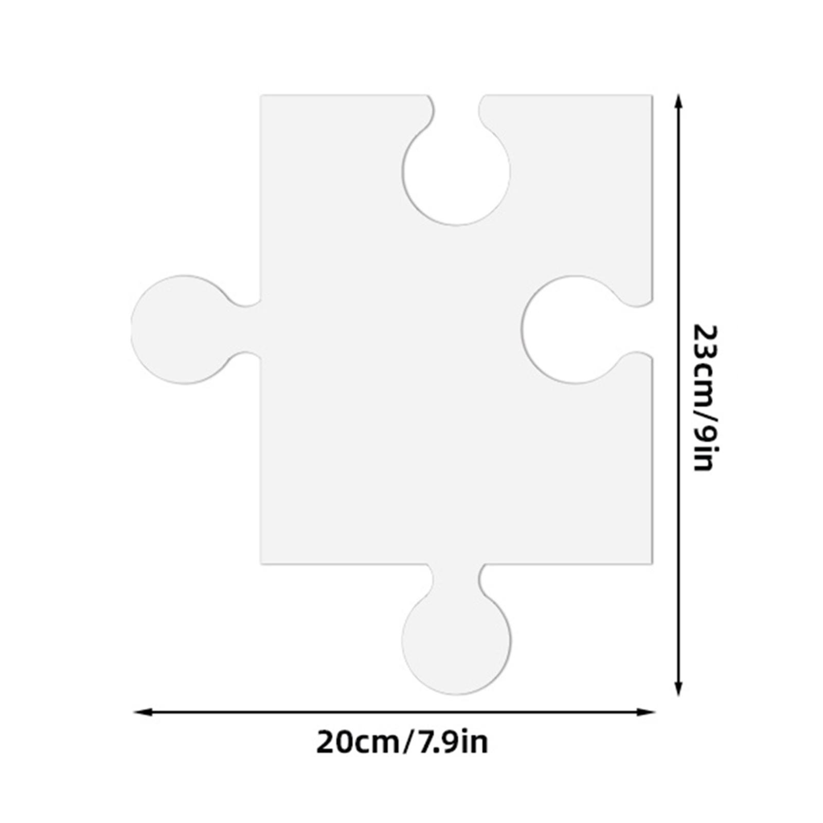 White Cardboard Blank Jigsaw P - مراجعة Puzzle Blank White وسعره