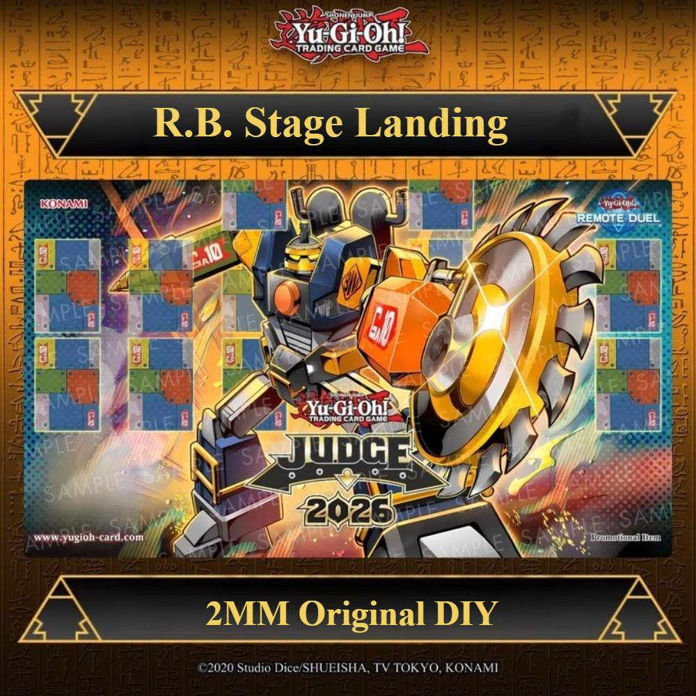 2MM Original DIY Yugioh R.B. S - مراجعة Door Mat Blank وسعره