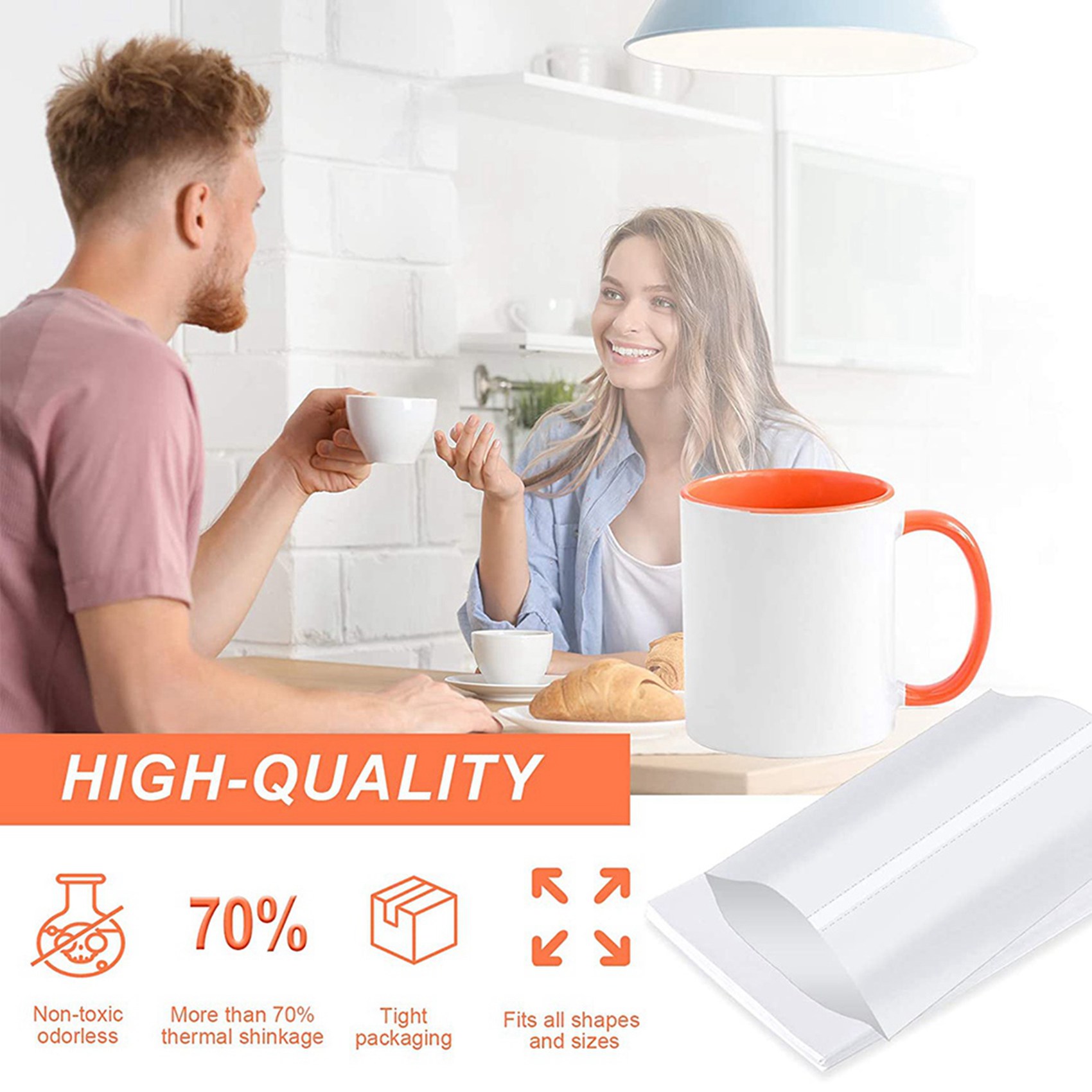Premium-8X12 Inch Sublimation  - مراجعة Sublimation Mug White وسعره