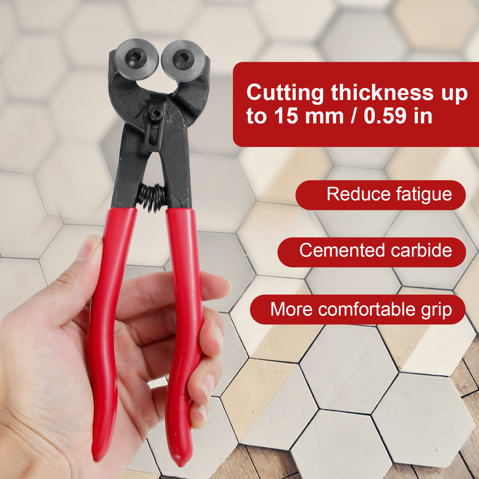 1/2 Pcs Glass Tile Nippers Set - مراجعة Ceramic Tile Blank وسعره