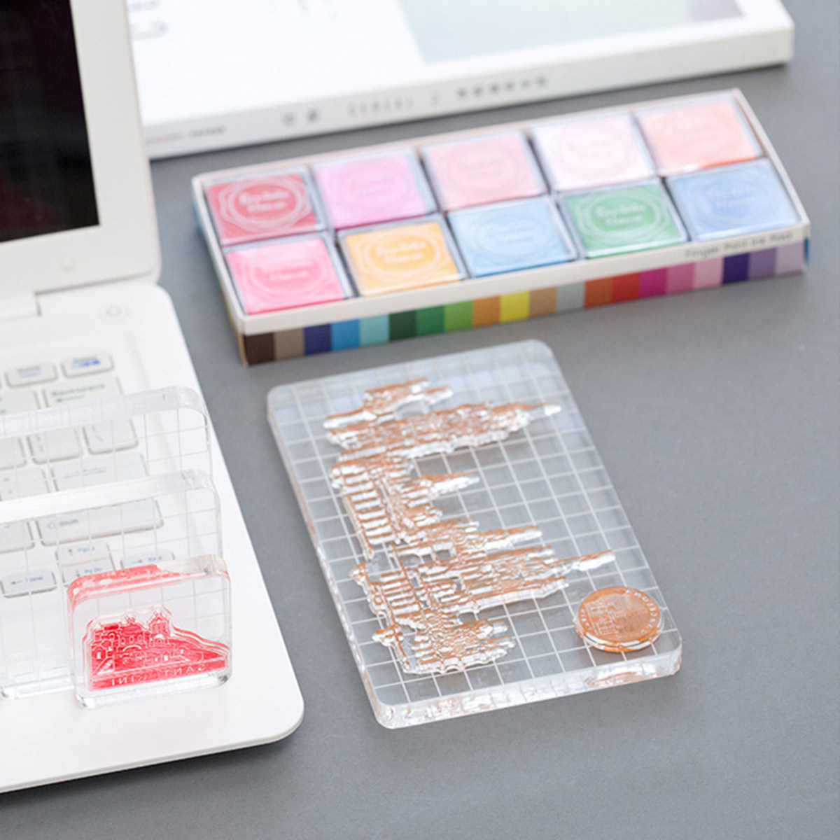 7Pcs Silicone Seal Supplies Ac - مراجعة Photo Acrylic Block وسعره