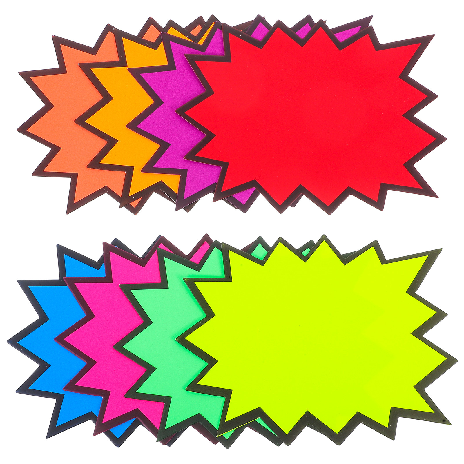80Pcs Eye Catching Fluorescent - مراجعة Yard Sign Blank وسعره