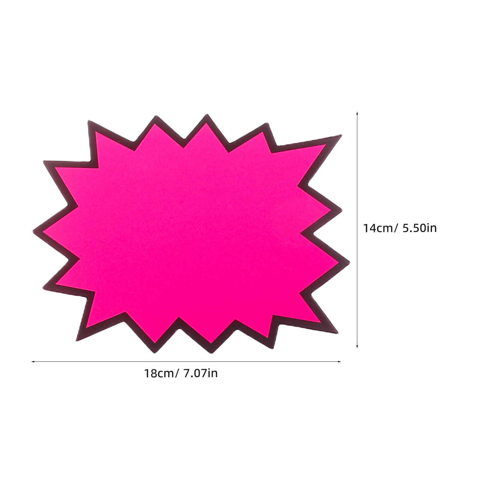80Pcs Eye Catching Fluorescent - مراجعة Yard Sign Blank وسعره