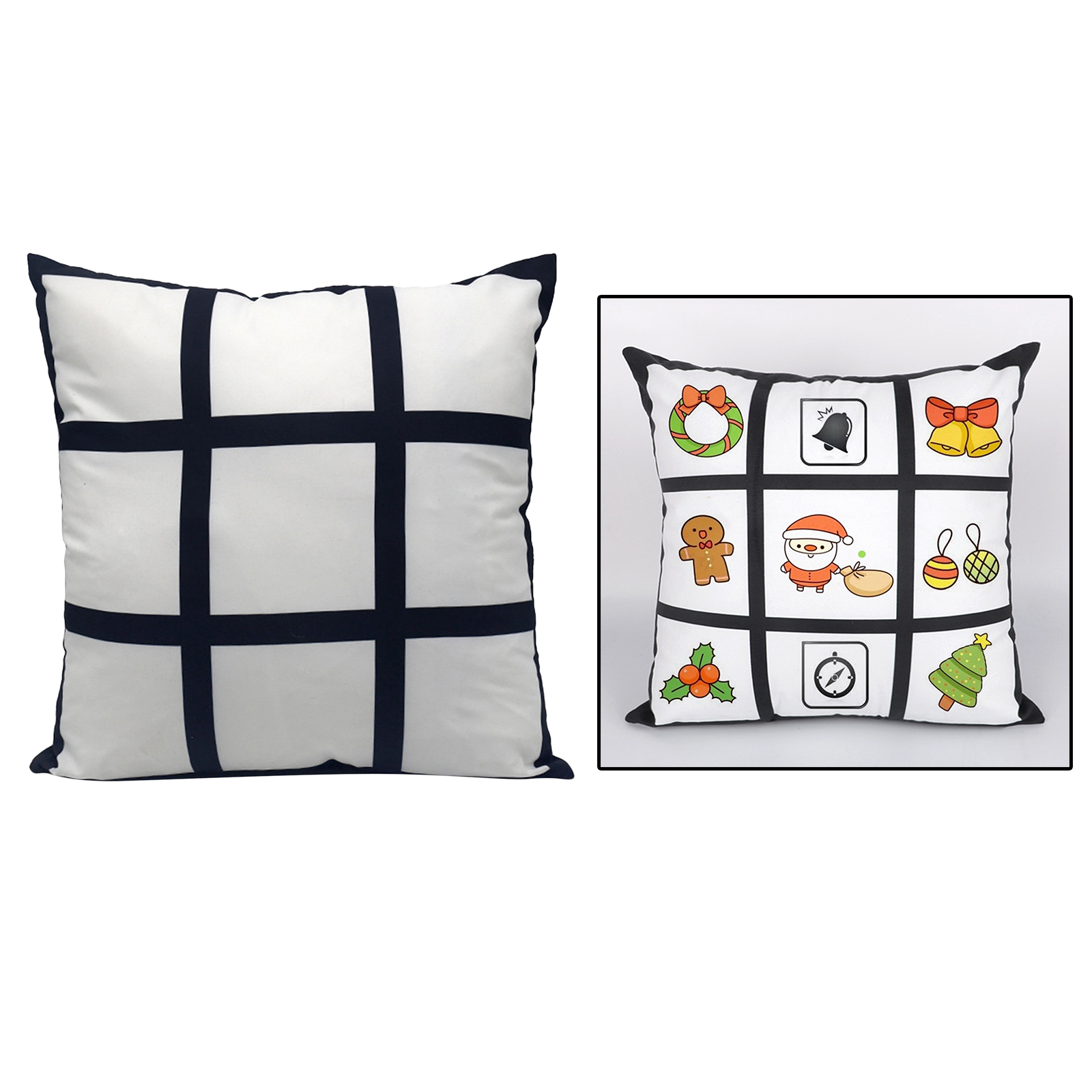 10pcs/lot Sublimation Blanks P - مراجعة Pillow Cover Sublimation وسعره